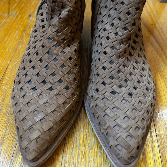 Dolce Vita Brown Suede Booties - Picture 1 of 2